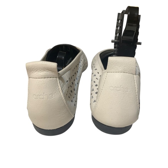 ARCHE FRANCE Ballet Flats Lilly in Maya Nubuck EU Sz41 Made in France - Picture 4 of 8